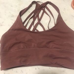 Lululemon Dusty Pink Rose Sports Bra - NEVER WORN